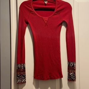 Free people Henley thermal
